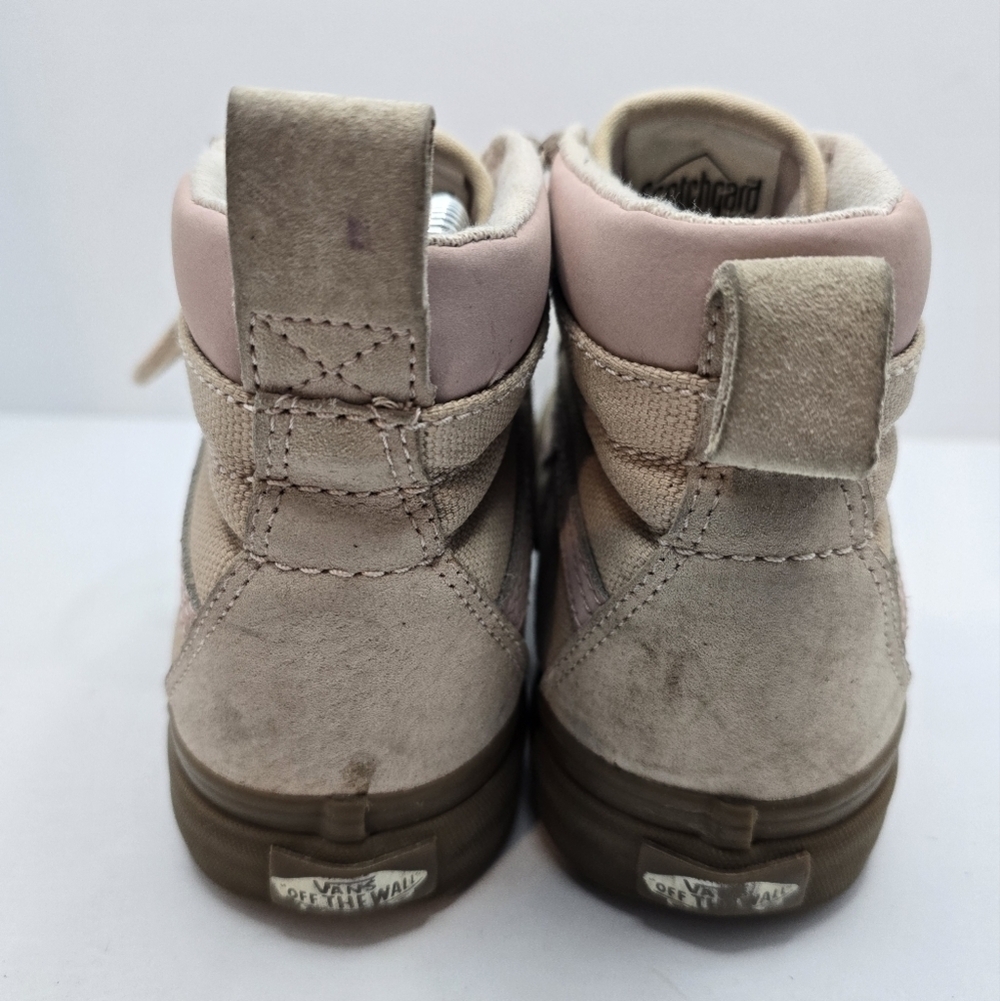 Vans | SK8-HI MTE pastel pink outdoor sporty gumsole sneakers | WMS 8 - Picture 10 of 15